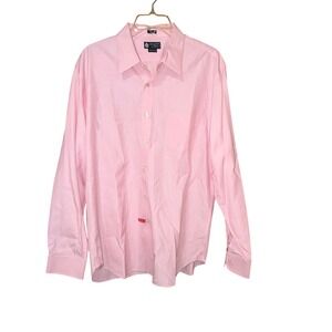 Haberdashery J.Crew Pink Dress Shirt 17-17.5 XL Long Sleeve Button Down XL